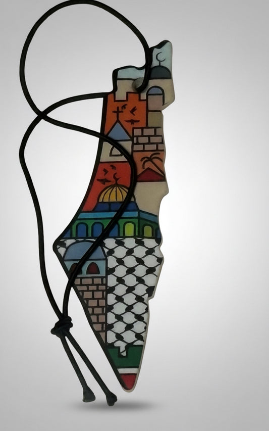 Item 85202544 I Love Palestine Car Air Refreshener - 6 pack