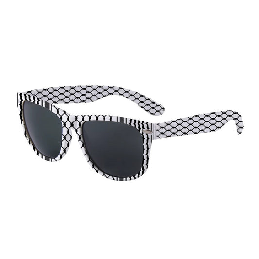 Keffiyeh Frame Polarized Sunglasses **Back in Stock **