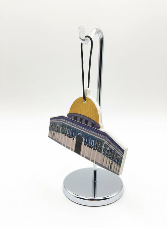 Item 85202545 Dome of the Rock Car Air Refresheners- pack of 6