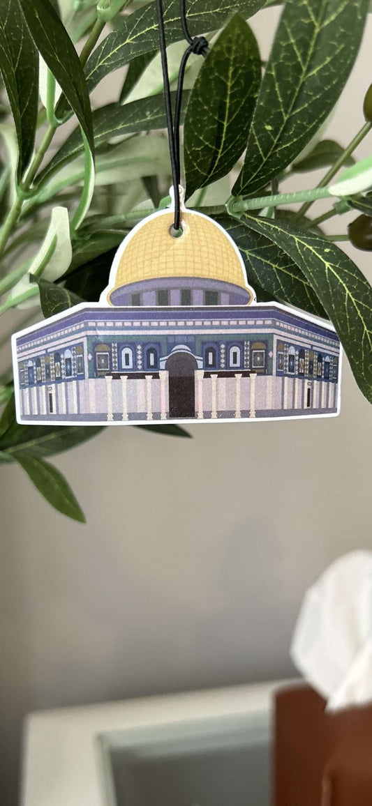 Dome of the Rock Car Air Refresheners- pack of 6