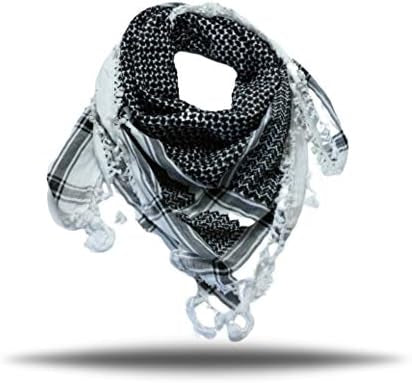 Keffiyeh Scarf - Black or Red