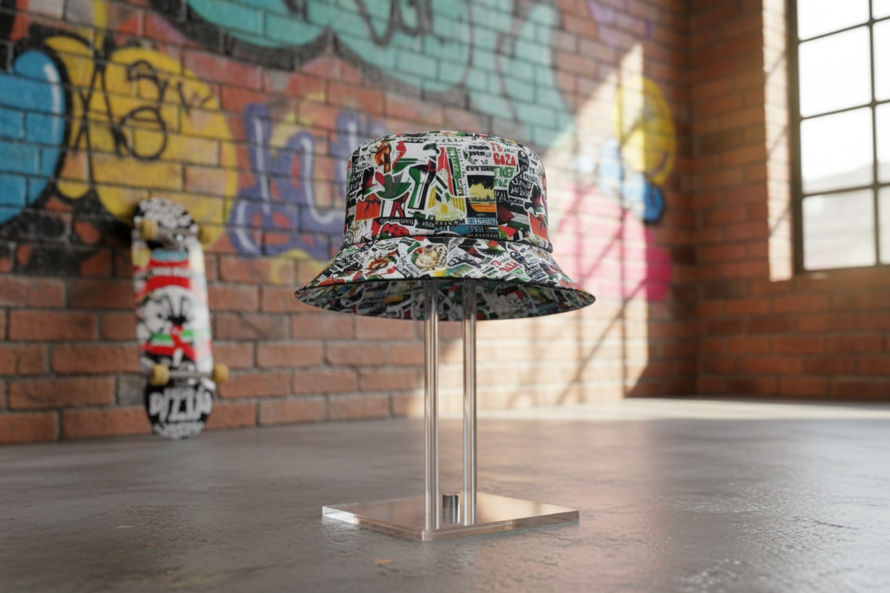 Bucket Hat - Palestine Clip Art Medley