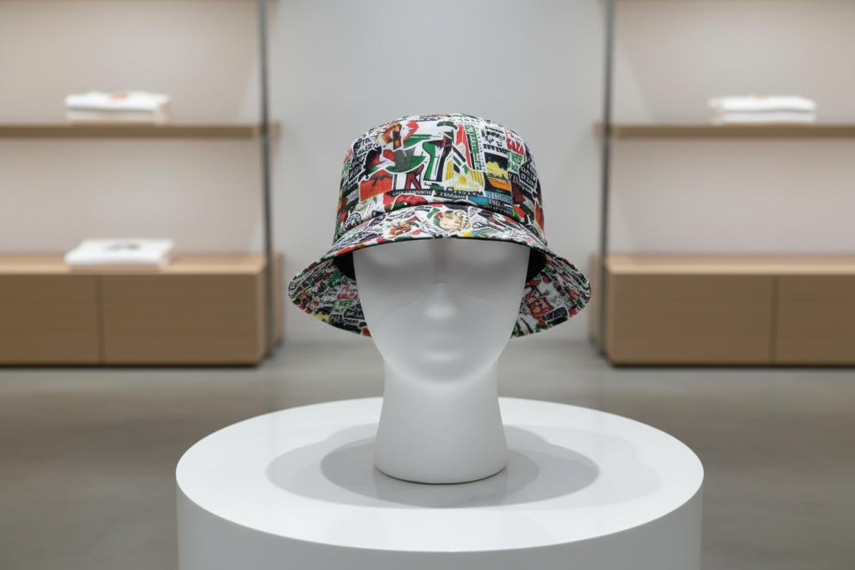 Bucket Hat - Palestine Clip Art Medley