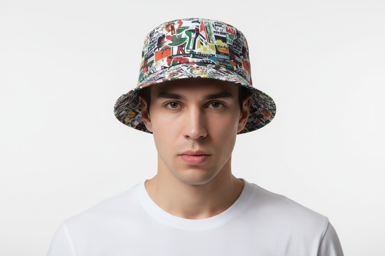 Bucket Hat - Palestine Clip Art Medley
