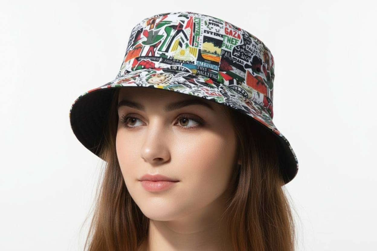 Bucket Hat - Palestine Clip Art Medley