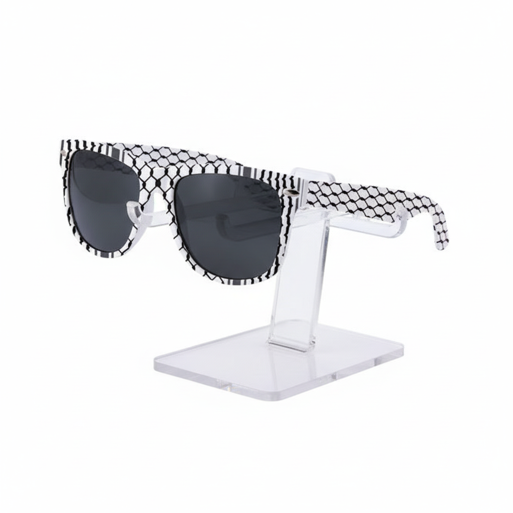 Custom Keffiyeh Frame Polarized Sunglasses